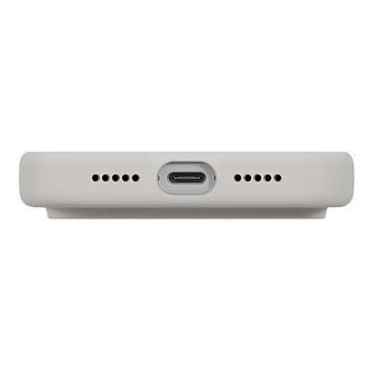 Чехол для iPhone 17 Pro с MagSafe UNIQ LINO (IP6.3P(2025)-LINOMMGRY) Mist Grey, серый