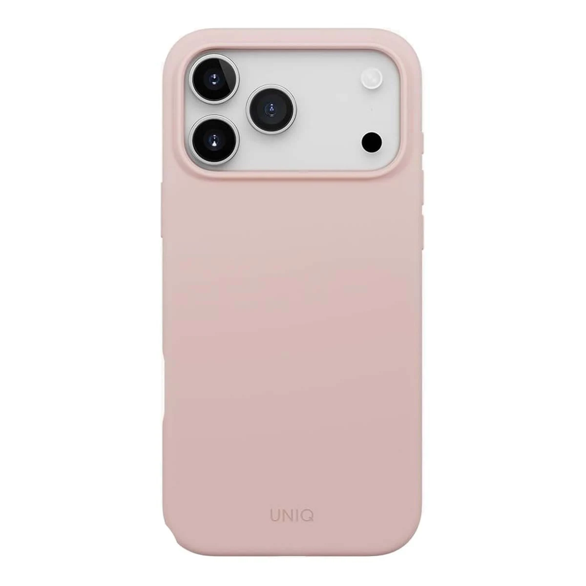Чехол для iPhone 17 Pro Max с MagSafe UNIQ LINO (IP6.9P(2025)-LINOMBPNK) Blush Pink, розовый