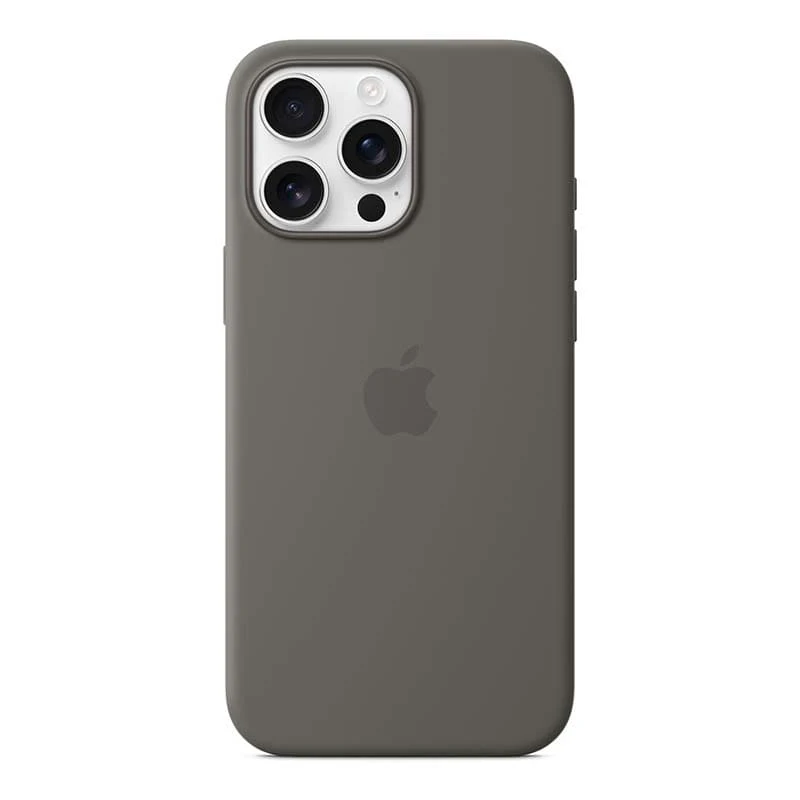 Чехол для iPhone 16 Pro Max Silicone Case Gray, серый