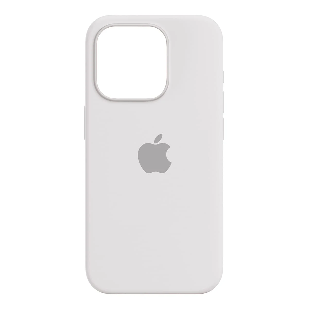 Чехол Silicone Case для Apple iPhone 15 Pro White, Белый