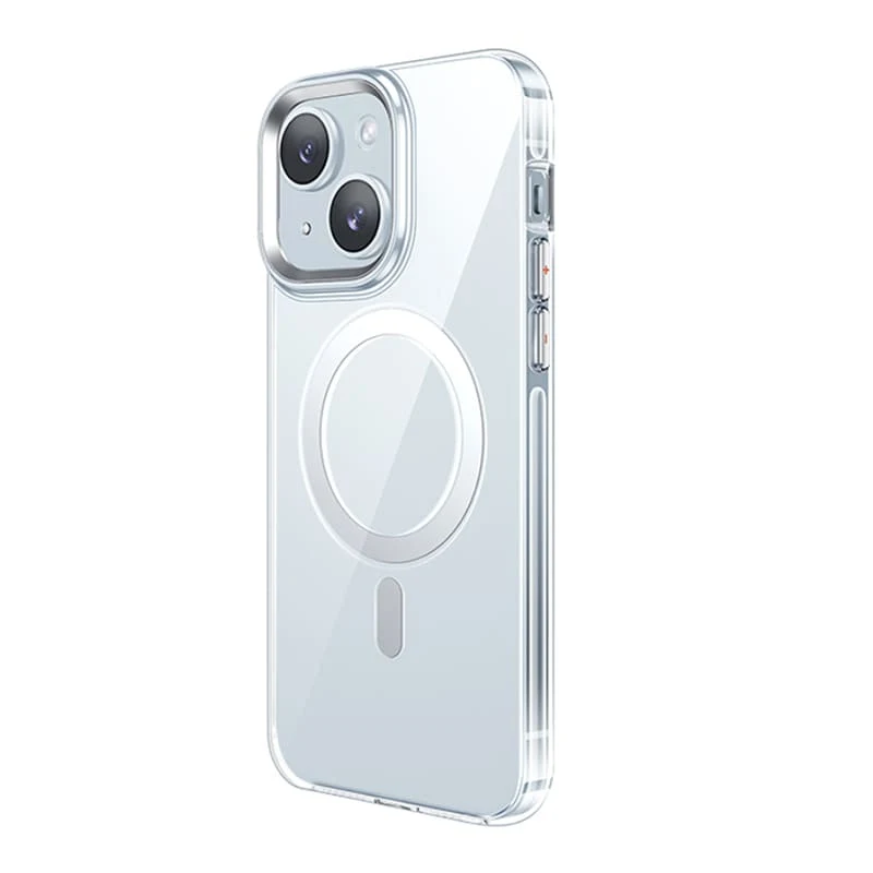 Чехол hoco. Magnetic Smartphone CASE для Apple iPhone 15 Pro Прозрачный