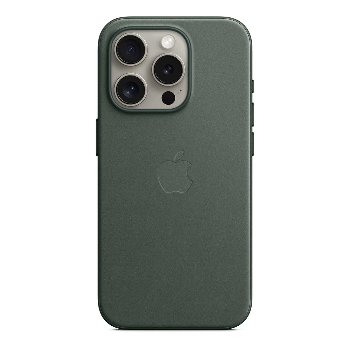Чехол FineWoven Case для Apple iPhone 15 Pro с MagSafe Evergreen, зеленый